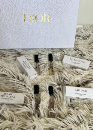 Пробники 2 мл. rouge trafalgar gris dior ambre nuit la colle noire christian dior оригинал2 фото