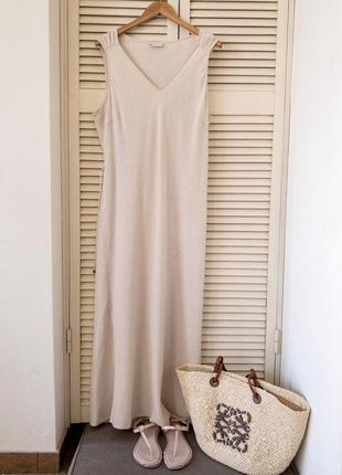 Льняное платье свободного кроя 🔥🔥🔥1 фото