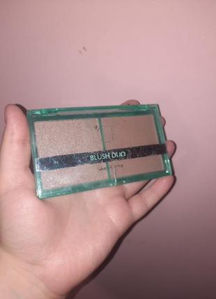 Румяна lcf blush duo silver&mint