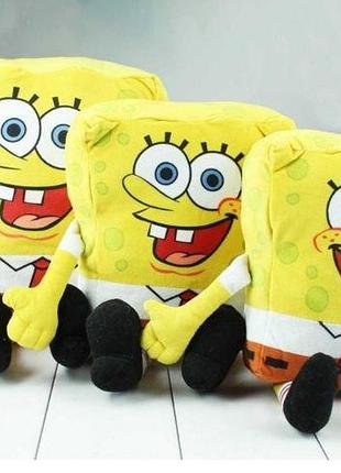 М'яка іграшка губка боб 70см плюшева подушка спанч боб жовтий