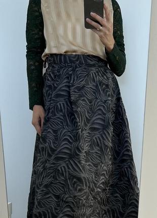 Объемная пышная юбка vera mint2 фото
