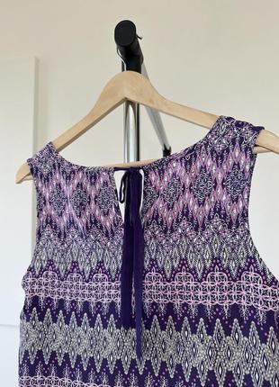 Майка блузка фиолетовая max co 42 xl цветная геометрический принт8 фото