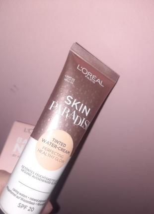 Тонирующий увлажняющий крем loreal skin paradise2 фото