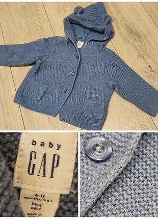 Кофта капюшон gap вушка