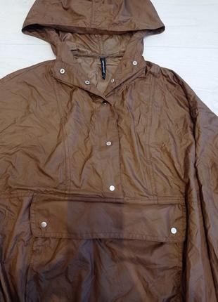 Вітповка куртка плащова кенгуру коричнева stradivarius s-m2 фото