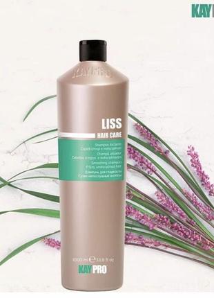 Kaypro liss haircare шампунь для неслухняного волосся 1000 ml