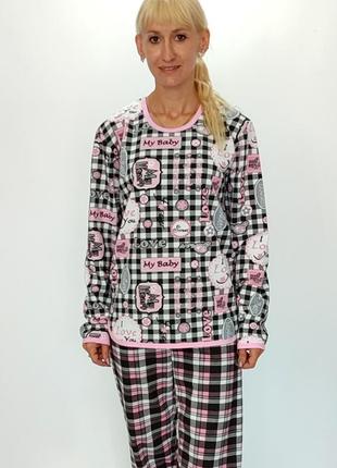 Теплая пижама тритожная на байке3 фото
