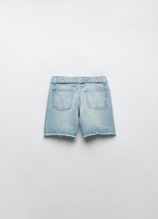 Новые джинсовые шорты zara5 фото