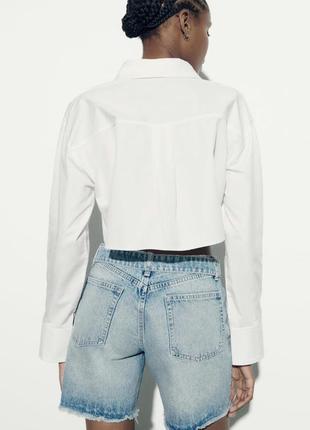 Новые джинсовые шорты zara3 фото