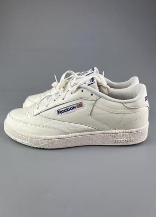 Оригінал! фірмові шкіряні кросівки reebok club c 85