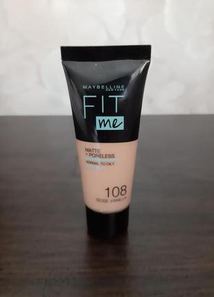 Тональный крем maybelline fit me1 фото