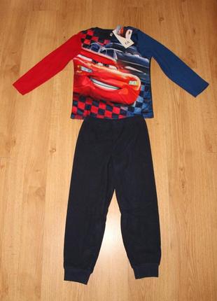 Детская флисовая пижама тачки c&amp;a disney кунда 98-140 г.1 фото