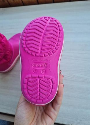 Ботинки crocs, чоботи crocs 8