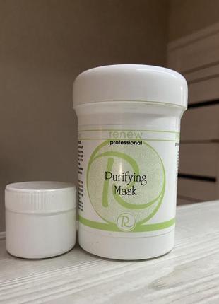 Очищаюча маска purifying facial mask 10мл renew