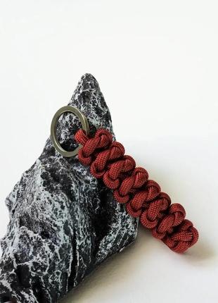 Брелок из паракорда emperor's snake knot ручной работы, цвет под заказ