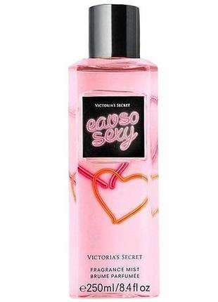 Парфюмированный спрей для тела victoria’s secret eau so sexy fine fragrance mist