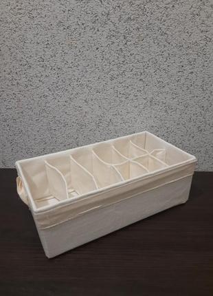 Льняной мини органайзер для нижнего белья, ремней