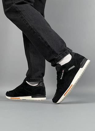 🔥мужские кроссовки reebok classic m black white топ качество 😍4 фото