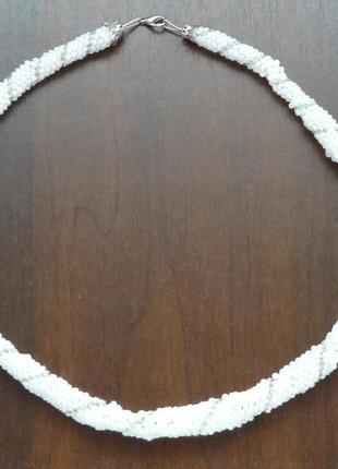 Колье, бусы из  бисера