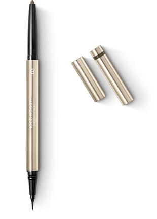 Двусторонний карандаш маркер для бровей kiko moost boost duo eyebrow1 фото