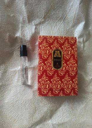 Парфумована вода attar collection hayati 3 ml (пробник)