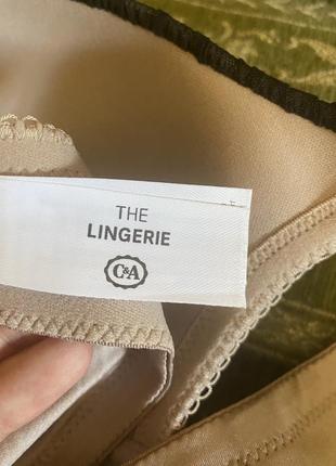 Шикарний, базовий, бюстгальтер, кольору бузкового, з чорним, ажуром, від бренду: the lingerie c&a,10 фото