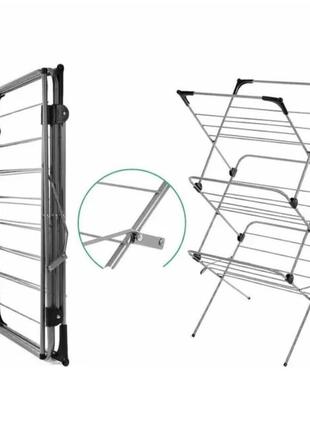 Сушилка для белья 3х уровневая rainberg4 фото