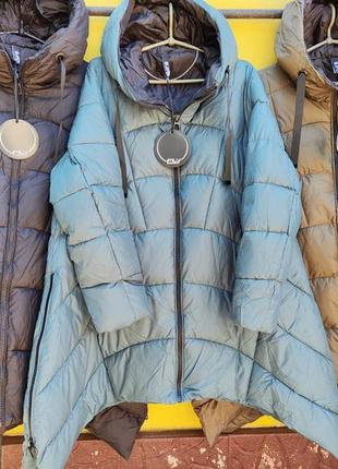 Шикарное пальто курточка в расцветках норма и батал италия 🇮🇹1 фото
