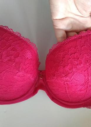 70-f ажурный красный бюст,  спинка сеточкаann summers sexy lace10 фото