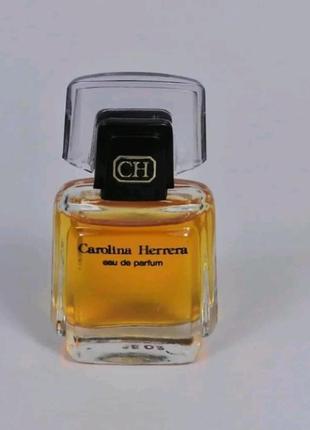 Carolina herrera eau de parfum 4 ml вінтажна мініатюра