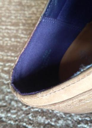 Оксфорди clarks softwear! жіночі туфлі з натуральної шкіри4 фото