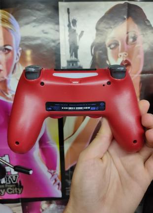 Dualshock 4 red2 фото