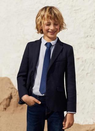 Пиджак для мальчика от mango, 164р, 13-14 лет, оригинал, испания1 фото