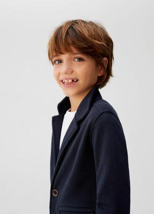 Пиджак для мальчика от mango, 152р, 11-12 лет, оригинал, испания2 фото