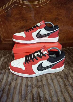 Кроссовки мужские кожанные nike dior