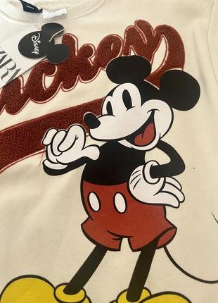 Свитшот mickey mouse disney 110 см (4-5 р)9 фото