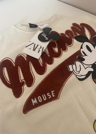 Свитшот mickey mouse disney 110 см (4-5 р)8 фото