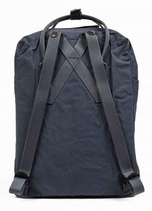 Рюкзак fjallraven kanken graphite-un blue.2 фото