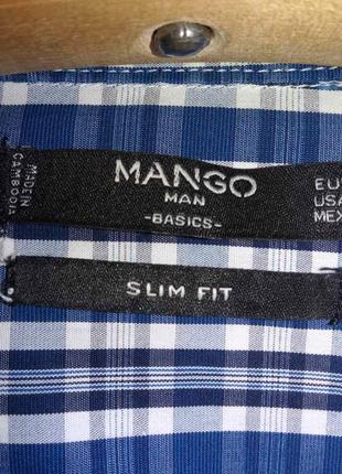 Mango рубашка мужская4 фото