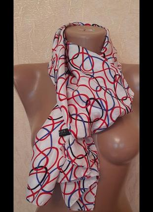 Шарф из натурального шелка.шовроуль. италия.