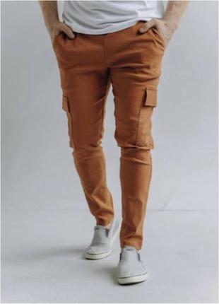 Мужские брюки карго чинос из плотного хлопка, w30, oxbow2 фото