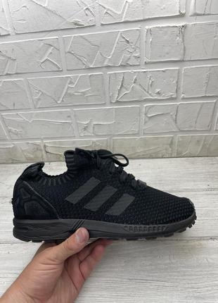 Adidas zx flux черные кроссовки
