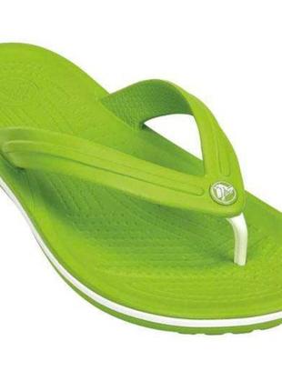 Crocs вьетнамки  crocband flip flops