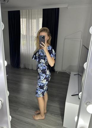 Платье в цветочный принт 2