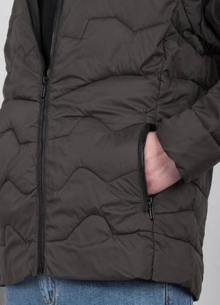 Мужская куртка курточка осень деми с капюшоном3 фото