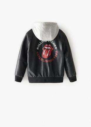 Куртка zara rolling stones