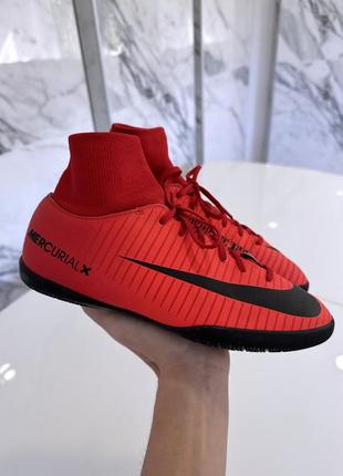 Перевірені футзалки з панчохом nike mercurial x