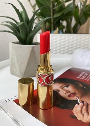Помада для губ ysl rouge volupté shine oil-in-stick