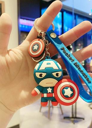 Капітан америка месники дитячий брелок marvel super heroes the avengers4 фото