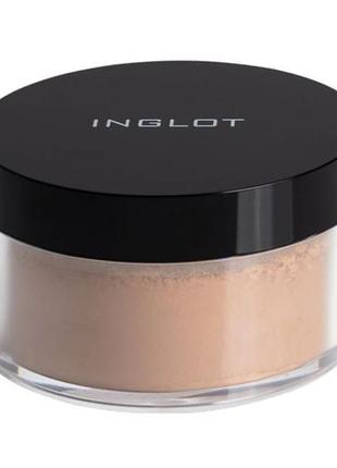 Рассыпчатая пудра для лица inglot perfect finish loose powder1 фото